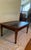 Italian 1990s Italian Provincial Coffee Table With Inset Brass Top For Sale - Image 3 of 12