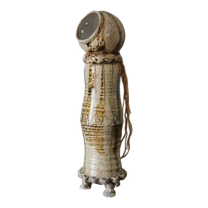 Mid 20th Century Abstract Ceramic Figure in the Manner of Jacques Pouchain