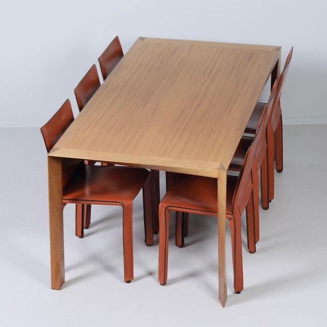 Dutch Dining Table by Peter Overdijk for Frozen Fountain, Amsterdam, 1990s For Sale - Image 9 of 10