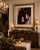 Substantial 40” Tall Framed Christmas Bell Wall Canvas Art With Ornate Gilt Wood Frame & Silk Mat For Sale - Image 9 of 11
