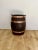 Fantastic quality antique Victorian oak log bin with copper bands having a fantastic quality antique Victorian oak log bin...