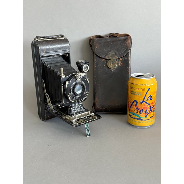 The Eastman Kodak No. 1-A Autographic Kodak Junior Folding Camera captures images in a 6x9 format. Made in the United...