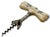 Fine & Unusual Antique American Victorian Sterling Silver Inlayon Bone Wine Corkscrew - Circa 1900 For Sale - Image 12 of 18