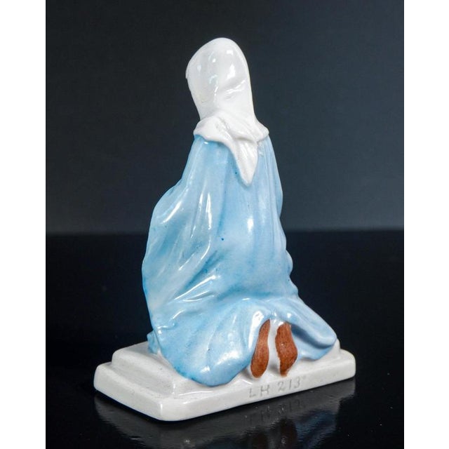 White German Porcelain Nativity Scene from Kister, Set of 6 For Sale - Image 8 of 18