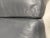 Labeled Directional 1980’s Gray Leather Sofa For Sale - Image 12 of 12