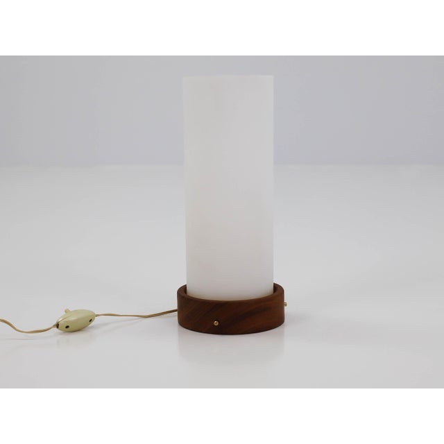 Minimalistic Modern Table Lamp, Denmark, 1960 For Sale - Image 4 of 4