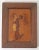 1920s Art Deco Wood Inlay Picture of Fashionable Lady and Gentleman, Germany, 1920 For Sale - Image 5 of 10