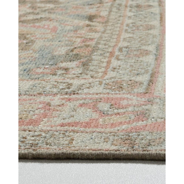Vintage Circa 1940 Distressed Malayer Runner 3'1 X 12'9 For Sale - Image 4 of 12