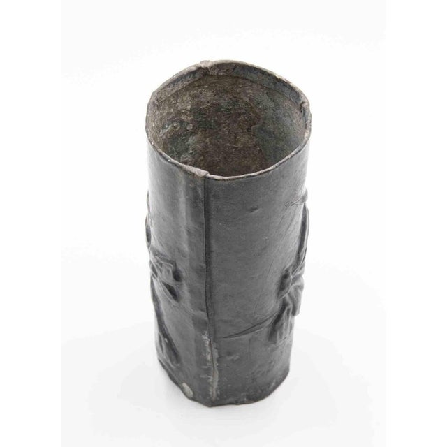 Art Nouveau Pewter Vases, Italy, Early 20th Century, Set of 2 For Sale - Image 6 of 10