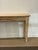 Stylish Made Goods Co Tamsin Teak & Bone Console. White and light brown color, botanical design. Original Retail $4780....