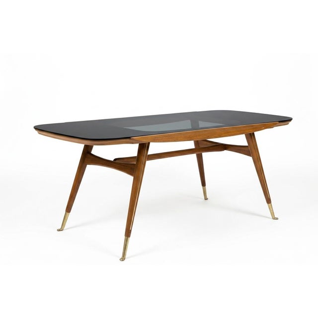 Italian Coffee Table in the style of Gio Ponti, 1950s For Sale - Image 4 of 4