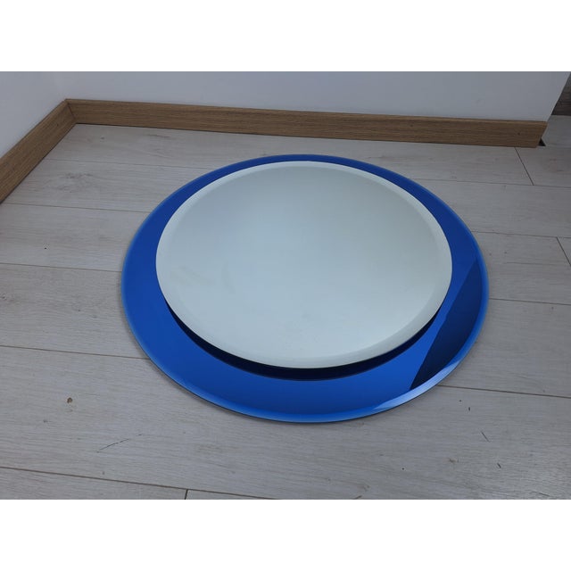 Mirror from Cristal Art, 1950s For Sale - Image 4 of 8