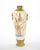 Tall Antique Hand Painted & Gilt Decorated German Porcelain Decorative Vase For Sale - Image 12 of 12