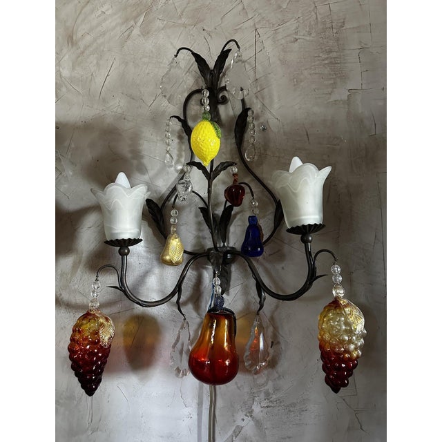 Vintage Murano Wall Sconce, 1960s For Sale - Image 14 of 14