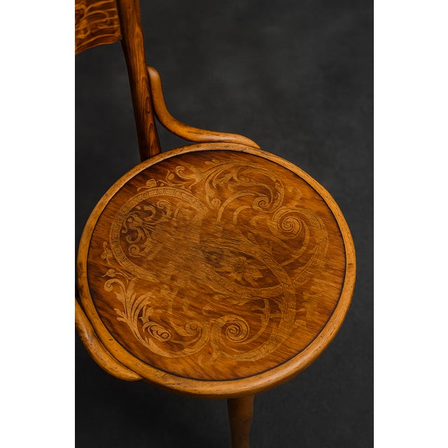 Chairs from J&J Kohn, 1890s, Set of 4 For Sale - Image 3 of 6