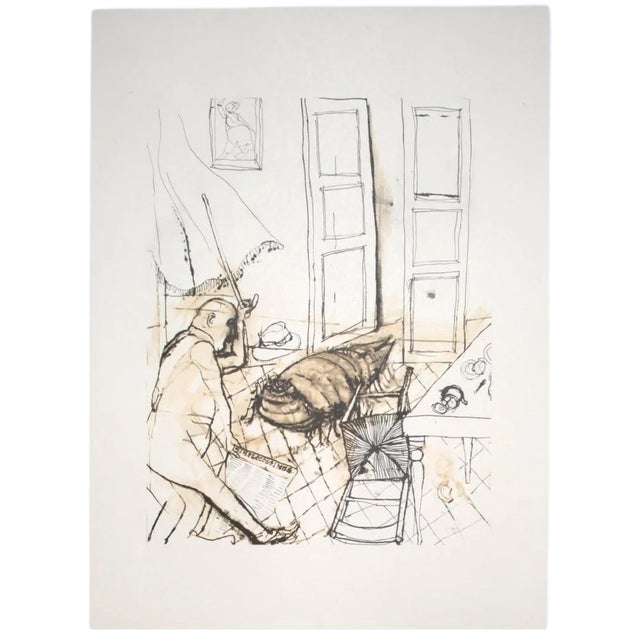 The Insect, Offset Print, Mid-20th Century For Sale
