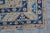 Tan and Blue Colour Turkish Rug For Sale - Image 9 of 11