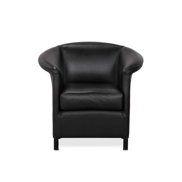 Aura Leather Chair by Paolo Piva for Wittmann For Sale - Image 10 of 14