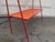 Orange Vintage Modernist Style Painted Single Drawer Etagere Circa 1960 For Sale - Image 8 of 15