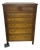 Vintage Henredon Heritage Highboy Chest For Sale