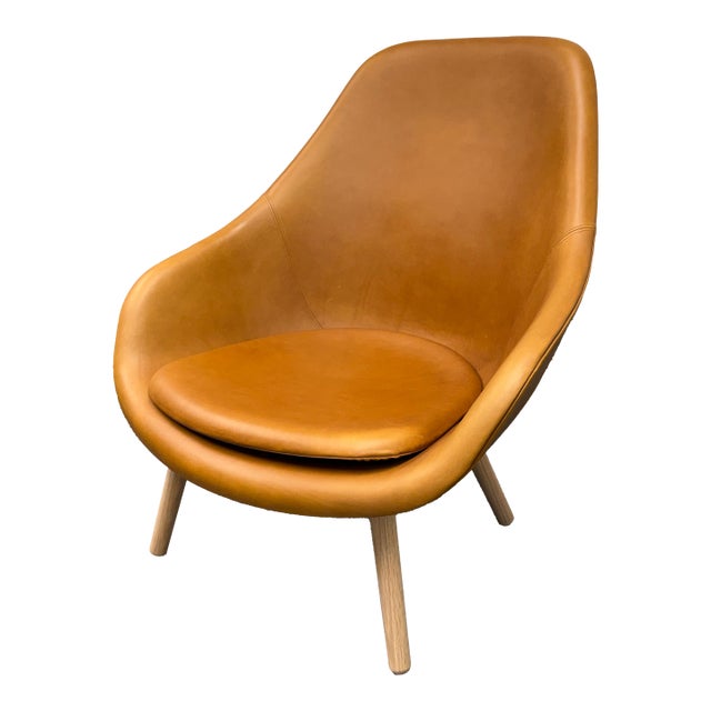 Hee Welling for Hay Leather About a Lounge Chair For Sale