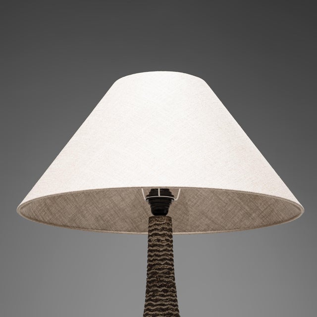 1960s Large Ceramic Table Lamp from Løvemose Keramik, Denmark, 1960s For Sale - Image 5 of 8
