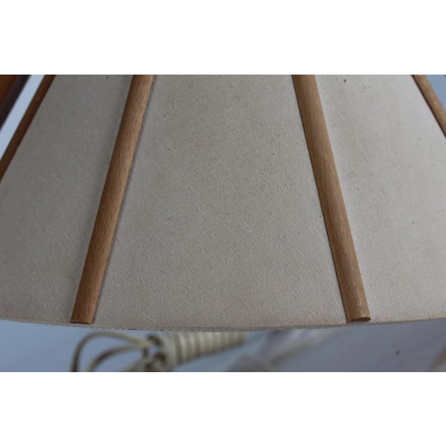 Scandinavian Modern Aneta Wall Lamp in Beech by Jan Wickelgren, Sweden, 1970s For Sale - Image 4 of 12