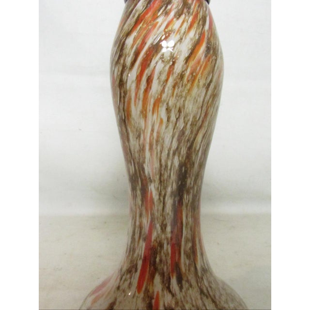 French La Rochére Studio Art Glass Lamp For Sale - Image 4 of 14