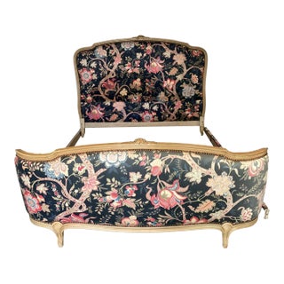 French Louis XV Style Full Size Bed Frame For Sale