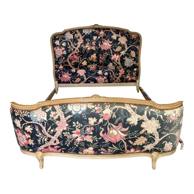 French Louis XV Style Full Size Bed Frame For Sale