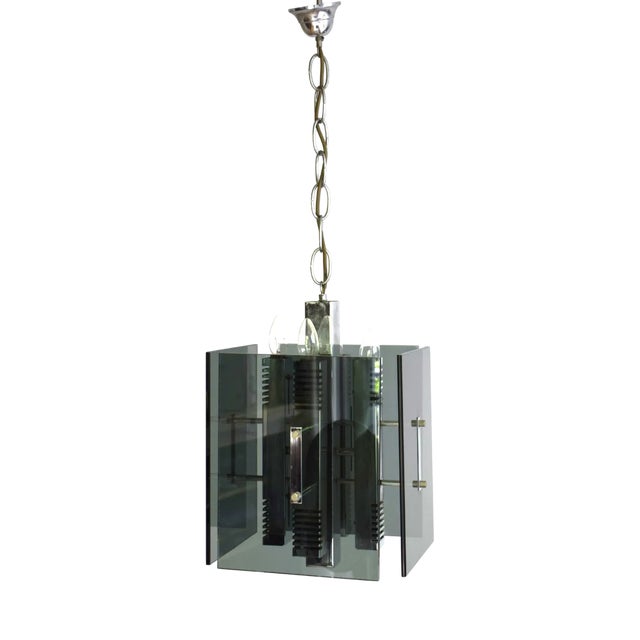 Vintage Pendant by Gaetano Sciolari, 1970s For Sale