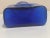 Glass Blenko Blue Glass Water Bottle - Double Spout Pitcher Vase For Sale - Image 7 of 8