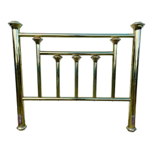 Mid 20th Century Vintage Mid Century Modern Brass Headboard