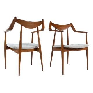 Set of Armchairs by Heczendorfer László, Hungary, 1960s For Sale