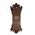 Oversized Antique Chip Carved Walnut Calendar Clock C1890 For Sale - Image 4 of 16