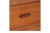 1970s Mid-Century Modern Teak Secretary Desk Vanity With Mirror For Sale - Image 10 of 11