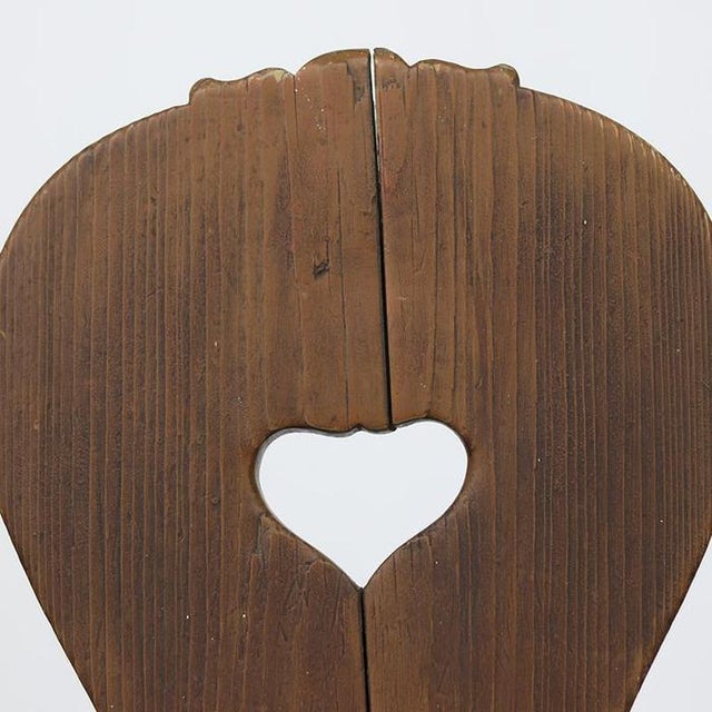 Primitive Folk Art Chair For Sale - Image 5 of 11