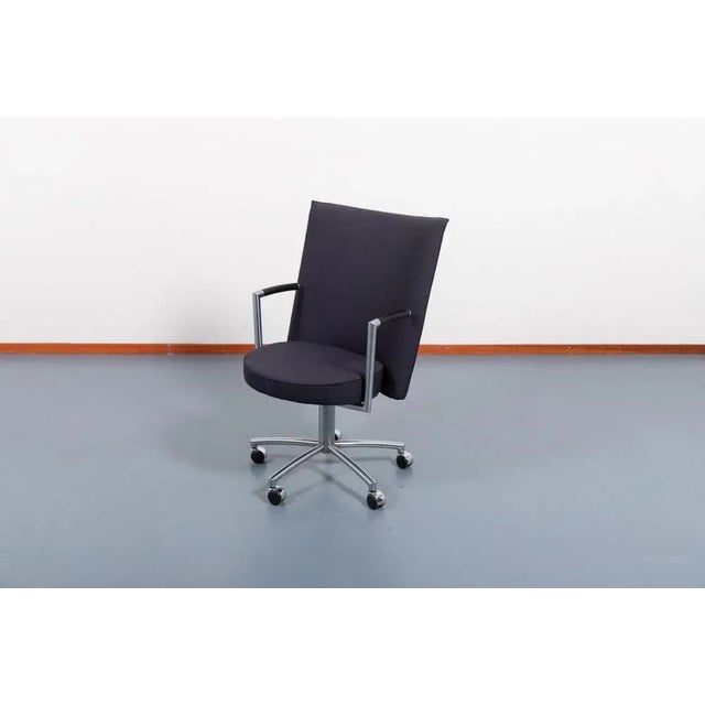 Partner Desk Chair by Johannes Foersom & Peter Hiort-Lorentzen for Erik Jorgensen For Sale - Image 12 of 12