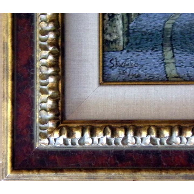 Impressionist Viktor Shvaiko "L'Orchidee" Les Bijoux De Provence Suite Jewels I Suite W/Framed For Sale - Image 3 of 4