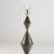 Metal Gunmetal Conical Table Lamps - A Pair For Sale - Image 7 of 8