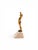 French Signed Bronze Female Nude on White Marble Base, Circa 1920–1940 For Sale - Image 4 of 5