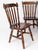 Vintage Colonial Spindle Back Wood Dining Chairs Set of 6 For Sale - Image 14 of 16