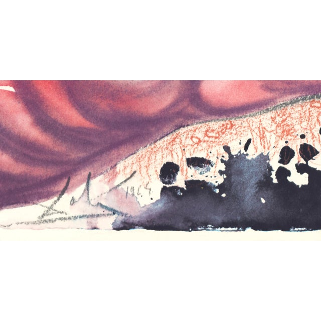 Salvador Dalí 1967 Salvador Dalí Biblia Sacra Lithograph "Mulier E Latere Viri" (Woman From the Side of Man) For Sale - Image 4 of 7