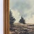 1930s Liege School Artist, Landscape Composition, 1930s, Oil Painting on Canvas, Framed For Sale - Image 5 of 9
