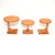 Art Deco Birds Eye Maple J Nest of Tables from H and L Epstein, 1930, Set of 3 For Sale - Image 4 of 11