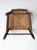Brown Antique Rush Seat Chair For Sale - Image 8 of 10