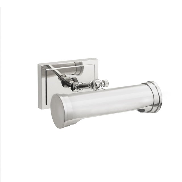 Regina Andrew Tate Picture Light, Small in Polished Nickel For Sale In Detroit - Image 6 of 6