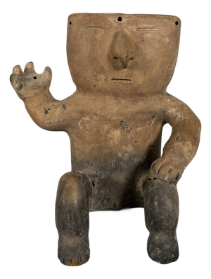 Sculpture of Chieftain, Colombia, 500-1500 AD