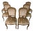 Vintage French Louis XV Style Dining Chairs – Set of 6 For Sale