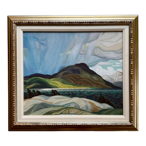 1970s Framed Reproduction of "Summer Storm" by Franklin Carmichael (1890 - 1945)